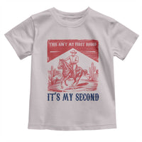 Toddler Baby Boy 2nd Birthday Toddler T Shirt This Aint My First Rodeo Its My Second - Wonder Print Shop