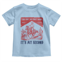 Toddler Baby Boy 2nd Birthday Toddler T Shirt This Aint My First Rodeo Its My Second - Wonder Print Shop