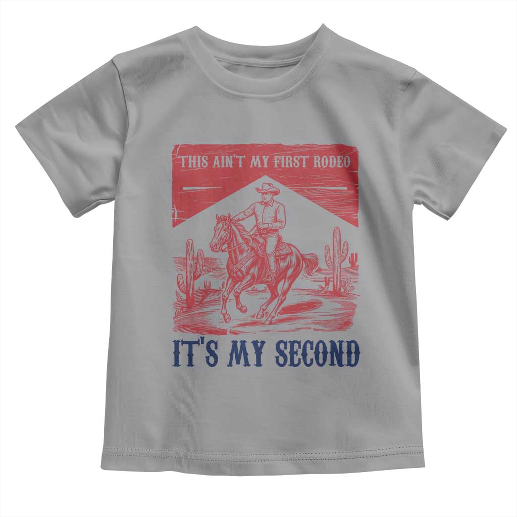 Toddler Baby Boy 2nd Birthday Toddler T Shirt This Aint My First Rodeo Its My Second - Wonder Print Shop