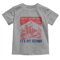 Toddler Baby Boy 2nd Birthday Toddler T Shirt This Aint My First Rodeo Its My Second - Wonder Print Shop