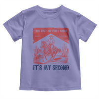 Toddler Baby Boy 2nd Birthday Toddler T Shirt This Aint My First Rodeo Its My Second - Wonder Print Shop
