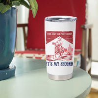 Toddler Baby Boy 2nd Birthday Tumbler Cup This Aint My First Rodeo Its My Second - Wonder Print Shop