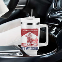 Toddler Baby Boy 2nd Birthday Tumbler With Handle This Aint My First Rodeo Its My Second - Wonder Print Shop