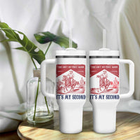 Toddler Baby Boy 2nd Birthday Tumbler With Handle This Aint My First Rodeo Its My Second - Wonder Print Shop