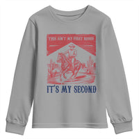Toddler Baby Boy 2nd Birthday Youth Sweatshirt This Aint My First Rodeo Its My Second - Wonder Print Shop