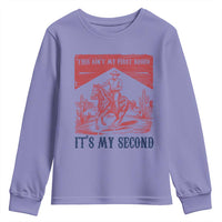 Toddler Baby Boy 2nd Birthday Youth Sweatshirt This Aint My First Rodeo Its My Second - Wonder Print Shop