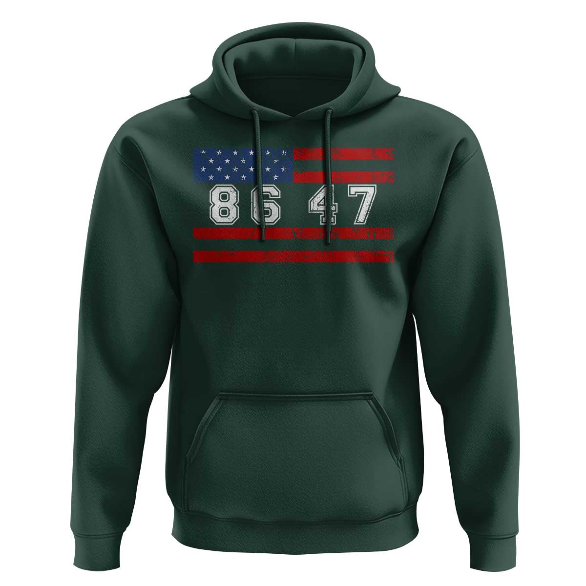 86 47 Hoodie Impeach 47th President US Flag 8647