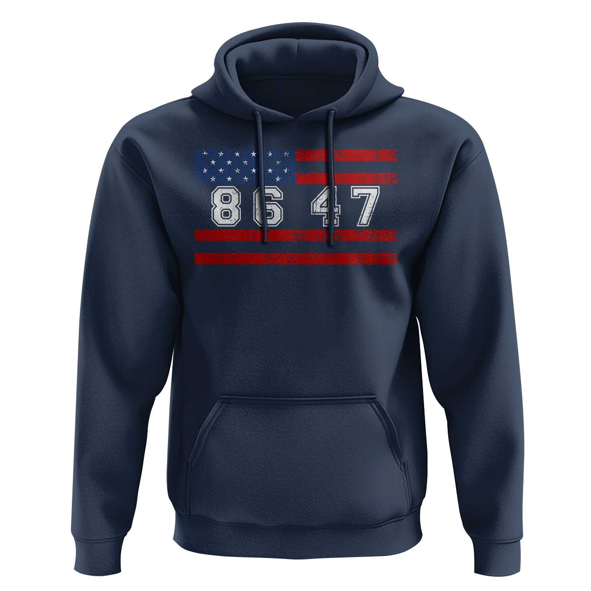 86 47 Hoodie Impeach 47th President US Flag 8647