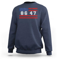 86 47 Sweatshirt Impeach 47th President US Flag 8647