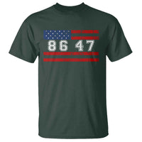 86 47 T Shirt Impeach 47th President US Flag 8647