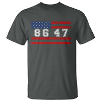 86 47 T Shirt Impeach 47th President US Flag 8647