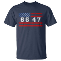 86 47 T Shirt Impeach 47th President US Flag 8647