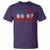 86 47 T Shirt Impeach 47th President US Flag 8647