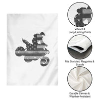 Cool ATV Garden Flag Quad 4 Wheeler ATV Riding American Flag - Wonder Print Shop