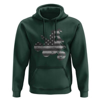 Cool ATV Hoodie Quad 4 Wheeler ATV Riding American Flag - Wonder Print Shop