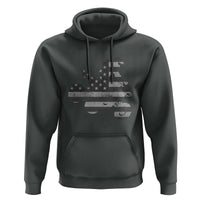 Cool ATV Hoodie Quad 4 Wheeler ATV Riding American Flag - Wonder Print Shop
