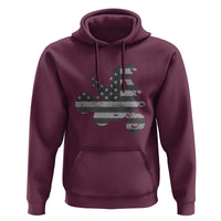 Cool ATV Hoodie Quad 4 Wheeler ATV Riding American Flag - Wonder Print Shop