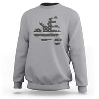 Cool ATV Sweatshirt Quad 4 Wheeler ATV Riding American Flag - Wonder Print Shop