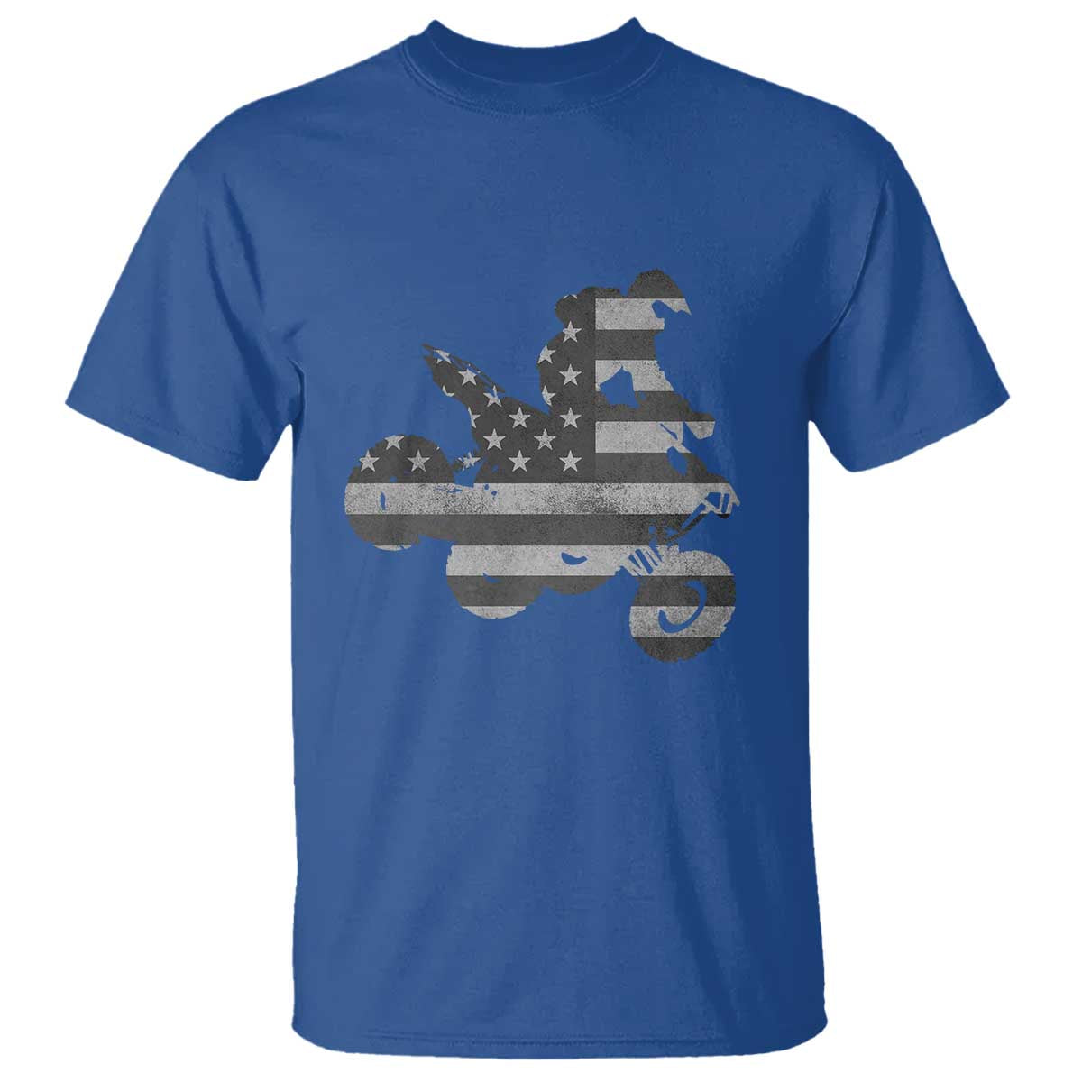 Cool ATV T Shirt Quad 4 Wheeler ATV Riding American Flag - Wonder Print Shop