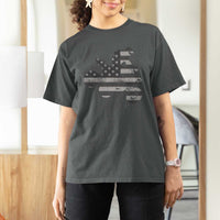 Cool ATV T Shirt For Women Quad 4 Wheeler ATV Riding American Flag - Wonder Print Shop
