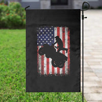 Cool ATV American Flag Garden Flag Retro Quad 4 Wheeler ATV Riding Quadrider Off Road - Wonder Print Shop