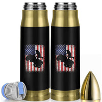 Cool ATV American Flag Bullet Tumbler Retro Quad 4 Wheeler ATV Riding Quadrider Off Road - Wonder Print Shop