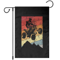 Vintage All-Terrain Vehicles Garden Flag Retro 4 Wheeler ATV Riding Quadrider - Wonder Print Shop