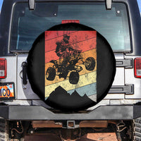 Vintage All-Terrain Vehicles Spare Tire Cover Retro 4 Wheeler ATV Riding Quadrider - Wonder Print Shop