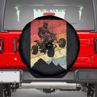 Vintage All-Terrain Vehicles Spare Tire Cover Retro 4 Wheeler ATV Riding Quadrider - Wonder Print Shop