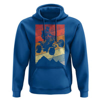 Vintage All-Terrain Vehicles Hoodie Retro 4 Wheeler ATV Riding Quadrider - Wonder Print Shop