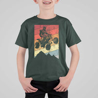 Vintage All-Terrain Vehicles T Shirt For Kid Retro 4 Wheeler ATV Riding Quadrider - Wonder Print Shop