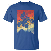 Vintage All-Terrain Vehicles T Shirt Retro 4 Wheeler ATV Riding Quadrider - Wonder Print Shop