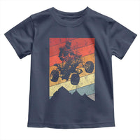 Vintage All-Terrain Vehicles Toddler T Shirt Retro 4 Wheeler ATV Riding Quadrider - Wonder Print Shop