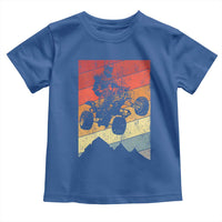 Vintage All-Terrain Vehicles Toddler T Shirt Retro 4 Wheeler ATV Riding Quadrider - Wonder Print Shop