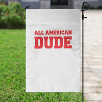 4th of July All American Dude Garden Flag - Wonder Print Shop