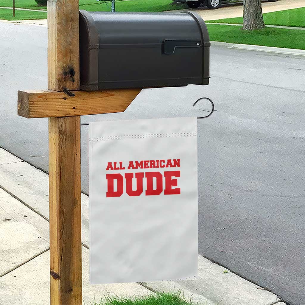 4th of July All American Dude Garden Flag - Wonder Print Shop