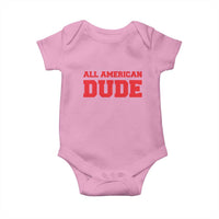 4th of July All American Dude Baby Onesie - Wonder Print Shop