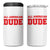 4th of July All American Dude 4 in 1 Can Cooler Tumbler - Wonder Print Shop