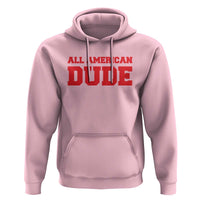 4th of July All American Dude Hoodie - Wonder Print Shop