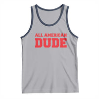 4th of July All American Dude Tank Top - Wonder Print Shop
