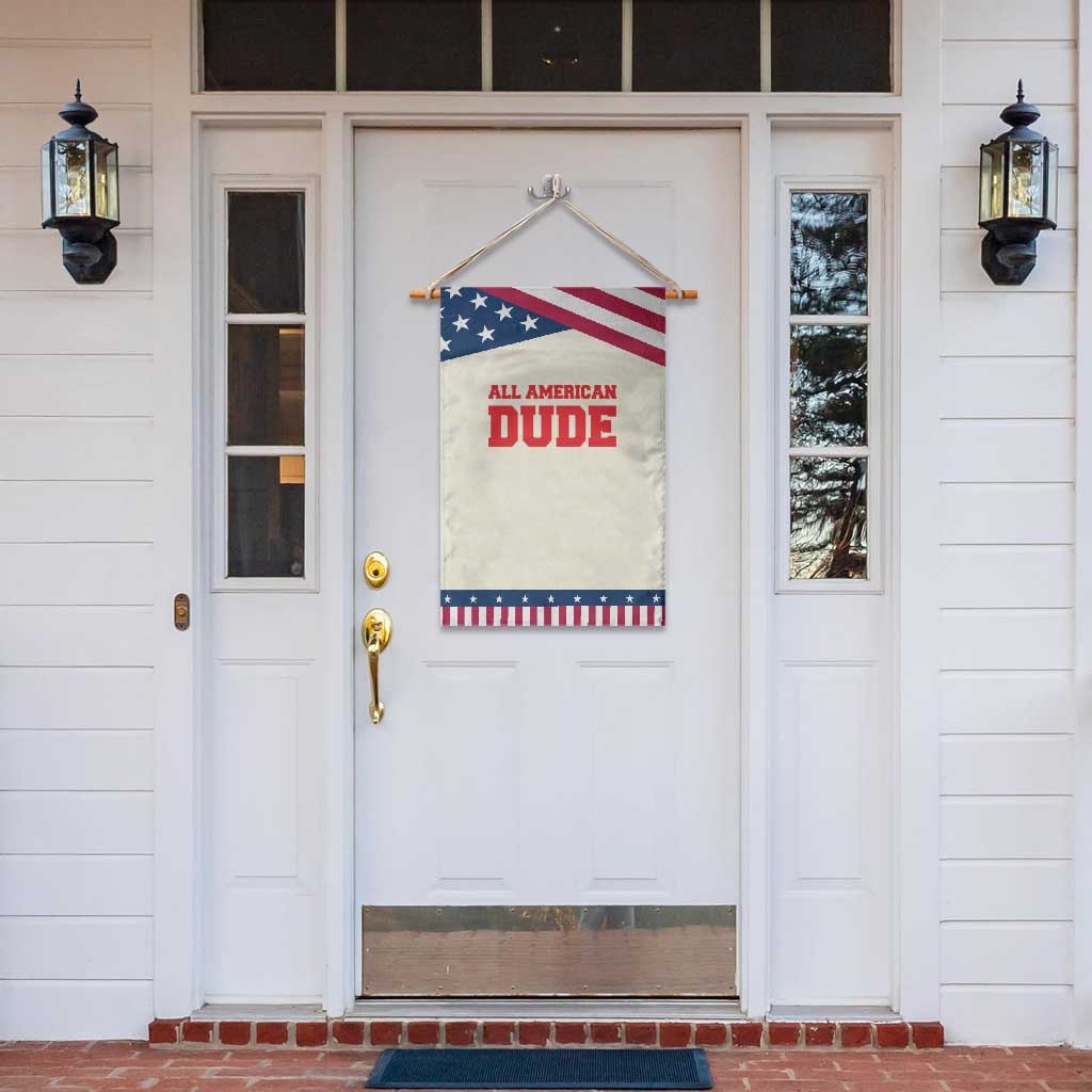 4th of July All American Dude Garden Flag