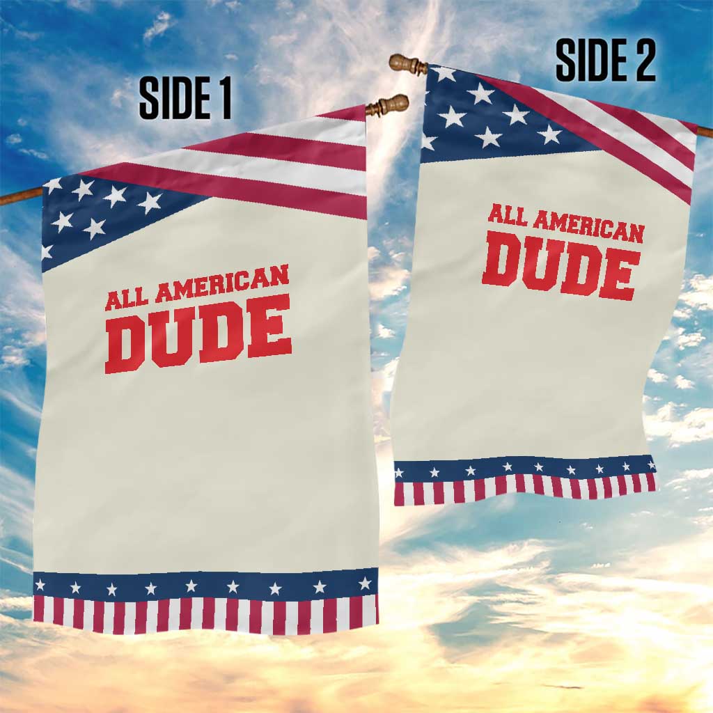 4th of July All American Dude Garden Flag