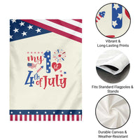 Newborn My First 4th of July Garden Flag Baby Infant Neutral Outfits Stars Stripe