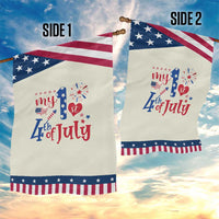 Newborn My First 4th of July Garden Flag Baby Infant Neutral Outfits Stars Stripe