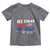 Newborn  My First 4th of July Toddler T Shirt Groovy Baby Infant Neutral Outfits Stars Stripe - Wonder Print Shop