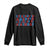 Everyone In America Parties On My Birthday Long Sleeve Shirt 4th Of July Birthday Party - Wonder Print Shop