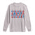 Everyone In America Parties On My Birthday Long Sleeve Shirt 4th Of July Birthday Party - Wonder Print Shop