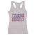 Everyone In America Parties On My Birthday Racerback Tank Top 4th Of July Birthday Party - Wonder Print Shop