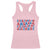 Everyone In America Parties On My Birthday Racerback Tank Top 4th Of July Birthday Party - Wonder Print Shop