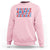 Everyone In America Parties On My Birthday Sweatshirt 4th Of July Birthday Party - Wonder Print Shop
